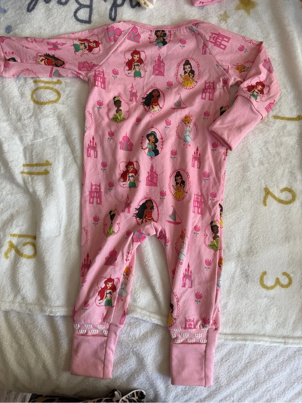 NWOT Magnetic Me Disney princess footies - 6-9M
